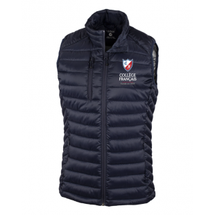Veste sans manche bubble marin femme