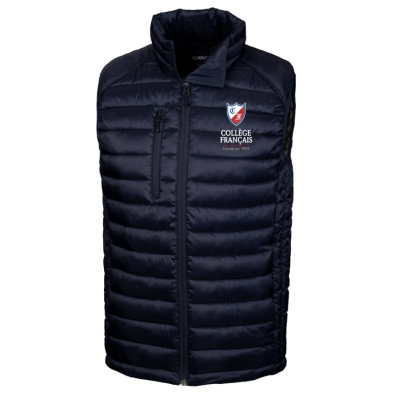 Veste sans manche bubble marin homme
