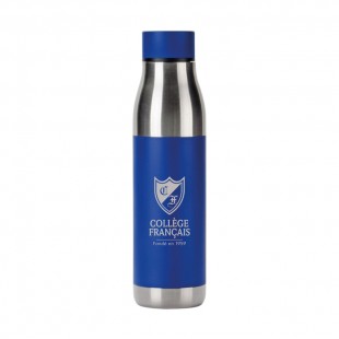 Bouteille en acier inoxydable bleu