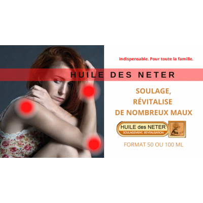 Huile des Neter - 50 ml