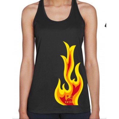 Camisole sport flamme Cé Slim taille M