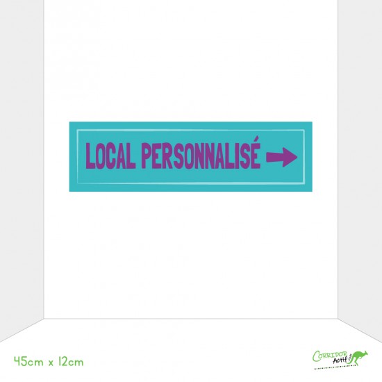 Local personnalisé- Direction