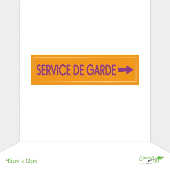Service de garde- Direction