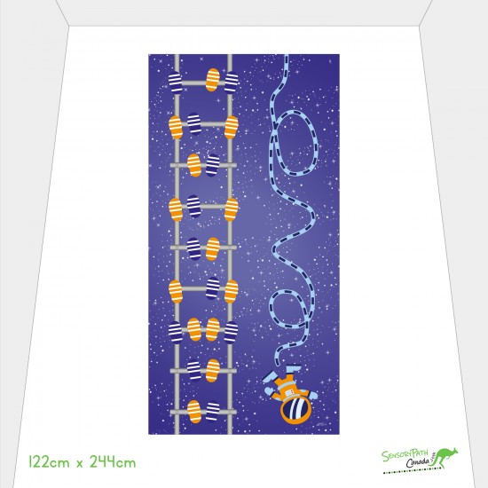 Tapis Actif- Saute dans l'espace