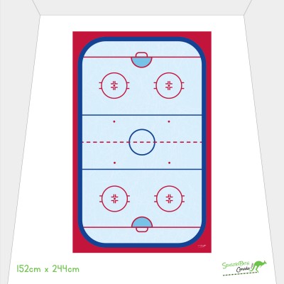 Tapis Actif- Patinoire de hockey