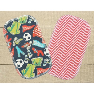 Lingettes hygiéniques: soccer revers chevrons...