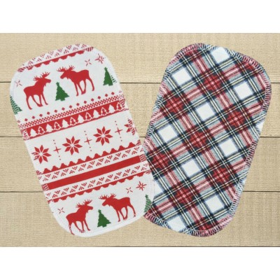 Lingettes hygiéniques: cerfs de Noël