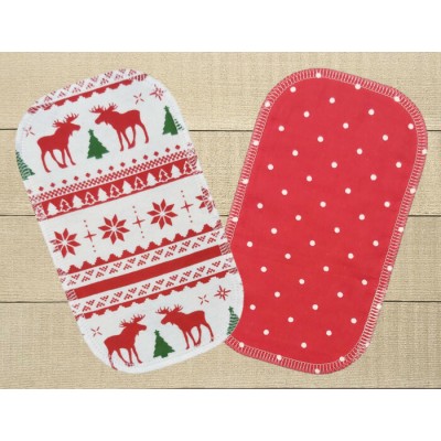 Lingettes hygiéniques: cerfs de Noël
