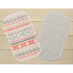 Lingettes hygiéniques: géométrique rose