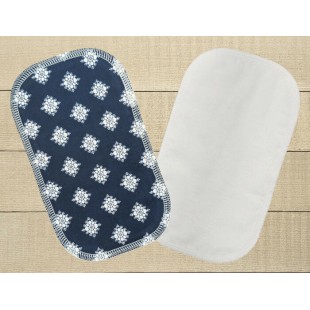 Lingettes hygiéniques: rosace revers blanc