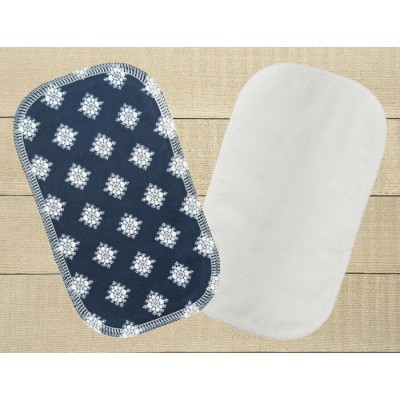 Lingettes hygiéniques: rosace revers blanc