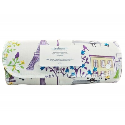 Essuie-tout lavable: motif Paris