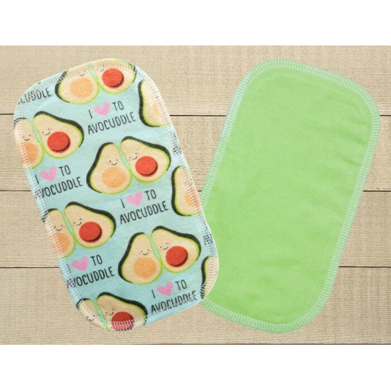 Lingettes hygiéniques: avocats revers lime