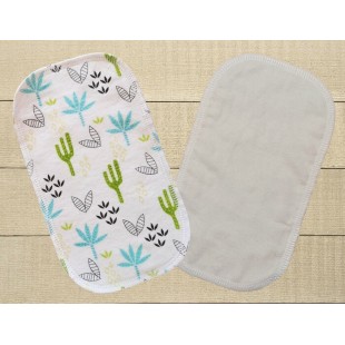 Lingettes hygiéniques: cactus revers gris pâle