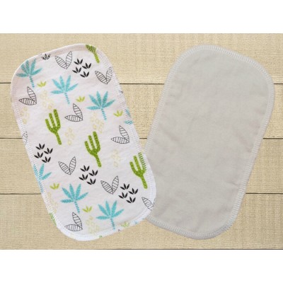Lingettes hygiéniques: cactus revers gris pâle
