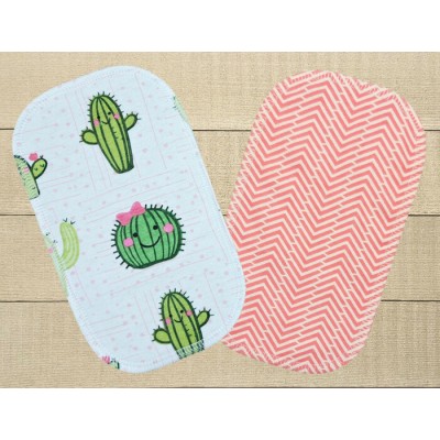 Lingettes hygiéniques: cactus mignon revers...