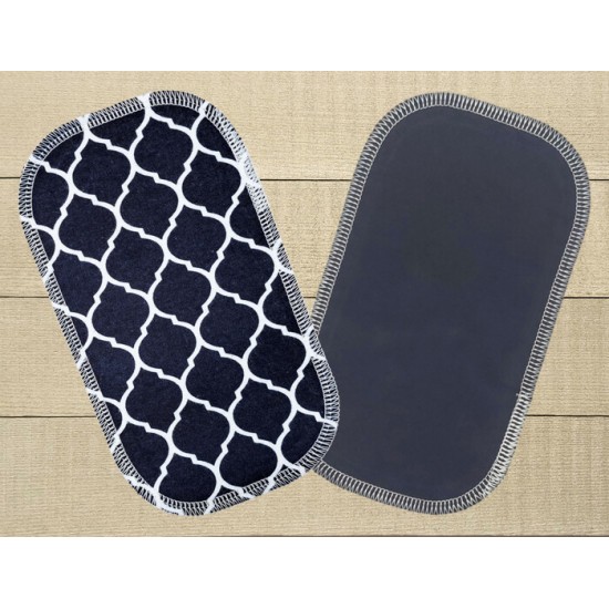 Lingettes hygiéniques: ogee bleu marin