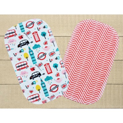 Lingettes hygiéniques: London revers chevrons...
