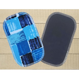Lingettes hygiéniques: lac revers bleu marin