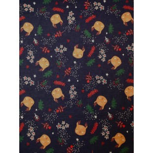 flanelle renne 1 mètre