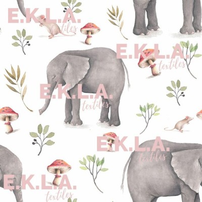 Pul  éléphant et champignon