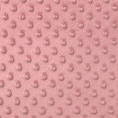 Minky dot Vieux Rose