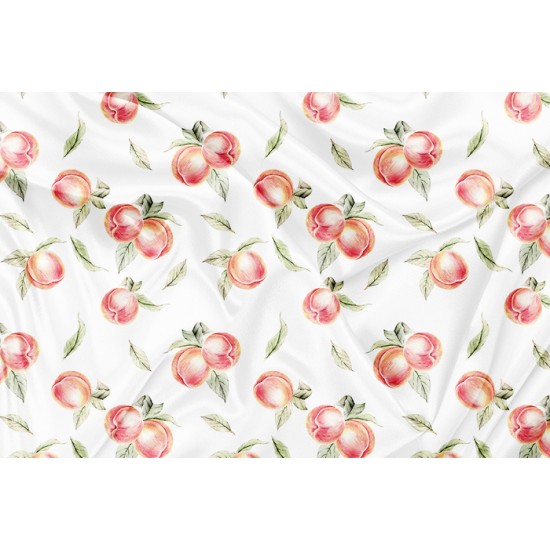 Minky Motif Fruité - IMPRIMÉ AU QUÉBEC À NOTRE ATELIER
