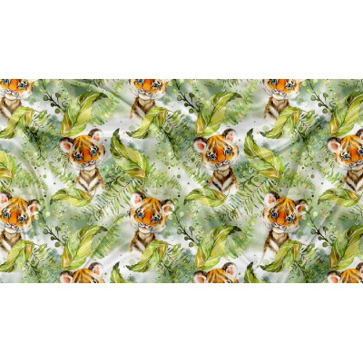SQUISH Motif Tigre Tropical - IMPRIMÉ AU QUÉBEC...