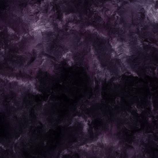 Fourrure Shannon Fabrics - Luxe Cuddle® Galaxy Plum