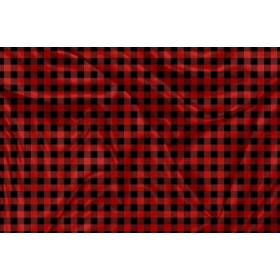 SQUISH Motif Lumberjack Rouge - IMPRIMÉ AU...