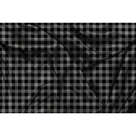 SQUISH Motif Lumberjack Gris - IMPRIMÉ AU QUÉBEC À NOTRE ATELIER