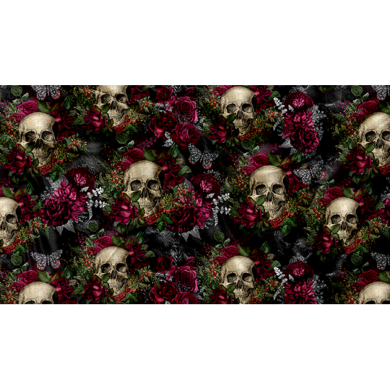 SQUISH Motif Skull - IMPRIMÉ AU QUÉBEC À NOTRE ATELIER