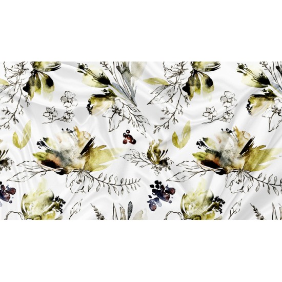 SQUISH Motif Floral Terre - IMPRIMÉ AU QUÉBEC À NOTRE ATELIER