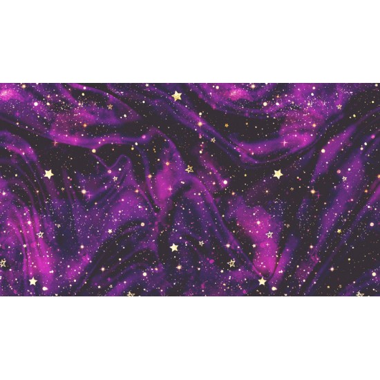 SQUISH Motif Ciel Violet Étoilé - IMPRIMÉ AU QUÉBEC À NOTRE ATELIER