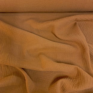 100% mousseline de coton - Ochre