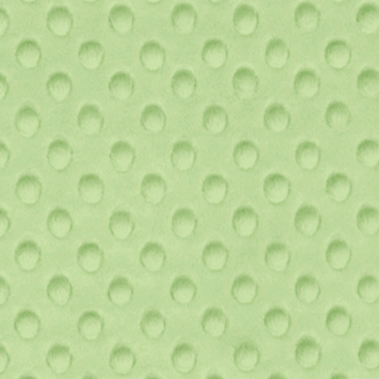 Minky dot vert pistache