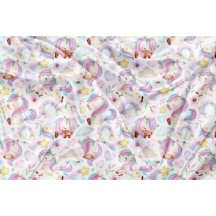 SQUISH Motif Licorne et Coeur - IMPRIMÉ AU...