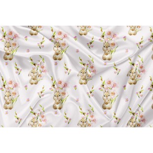 SQUISH Motif Lapin Fleur - IMPRIMÉ AU QUÉBEC À...