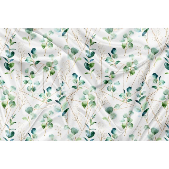 SQUISH Motif Eucalyptus Géométrique - IMPRIMÉ AU QUÉBEC À NOTRE ATELIER