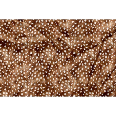 SQUISH Motif Chevreuil Fleur Rose Print - IMPRIMÉ...