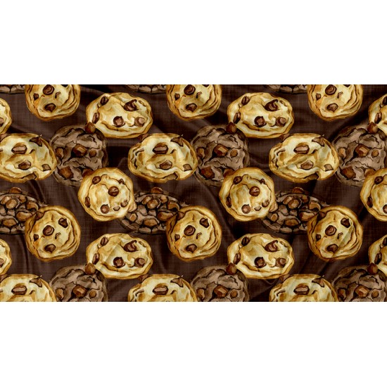 SQUISH Motif Cookie Chocolat - IMPRIMÉ AU QUÉBEC À NOTRE ATELIER