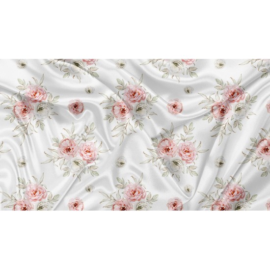 SQUISH Motif Pivoine Délicate - IMPRIMÉ AU QUÉBEC À NOTRE ATELIER