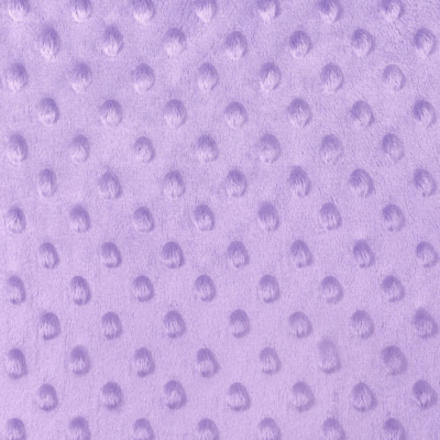 Minky dot lilas