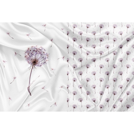 Panneau Minky Dandelion Clair - IMPRIMÉ AU QUÉBEC À NOTRE ATELIER