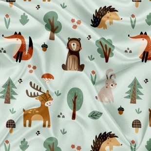 Minky Motif  Bain de soleil - IMPRIMÉ AU QUÉBEC...