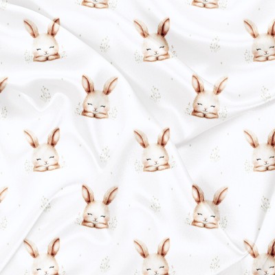 Minky Motif Lapinou - IMPRIMÉ AU QUÉBEC À NOTRE...