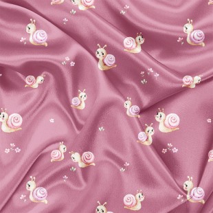 Minky Motif Colimaçon polisson - IMPRIMÉ AU...