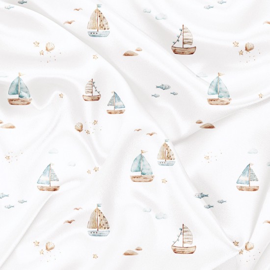 Minky Motif Douce dérive - IMPRIMÉ AU QUÉBEC À NOTRE ATELIER