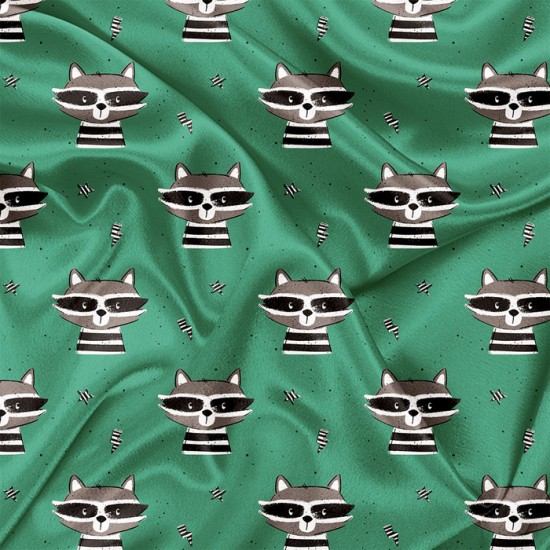 Minky Motif Raton fripon - IMPRIMÉ AU QUÉBEC À NOTRE ATELIER