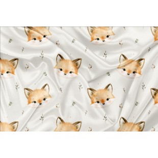 Minky Motif Douce frimousse - IMPRIMÉ AU QUÉBEC...